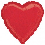 red heart foils
