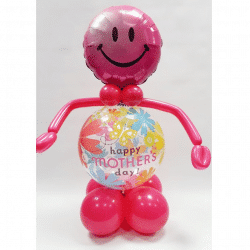 Mothers Day Bubble Man from Cardiff Balloons