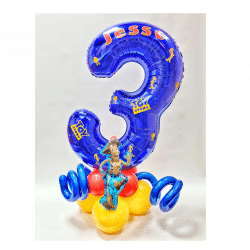 Large Balloon Character Number From Cardiff Balloons