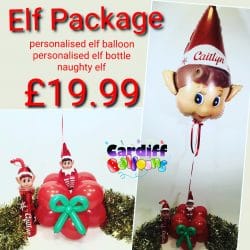 Elf Arrival Package From www.cardiffballoons.co.uk