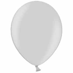 Silver Latex Balloons From Cardiff Balloons
