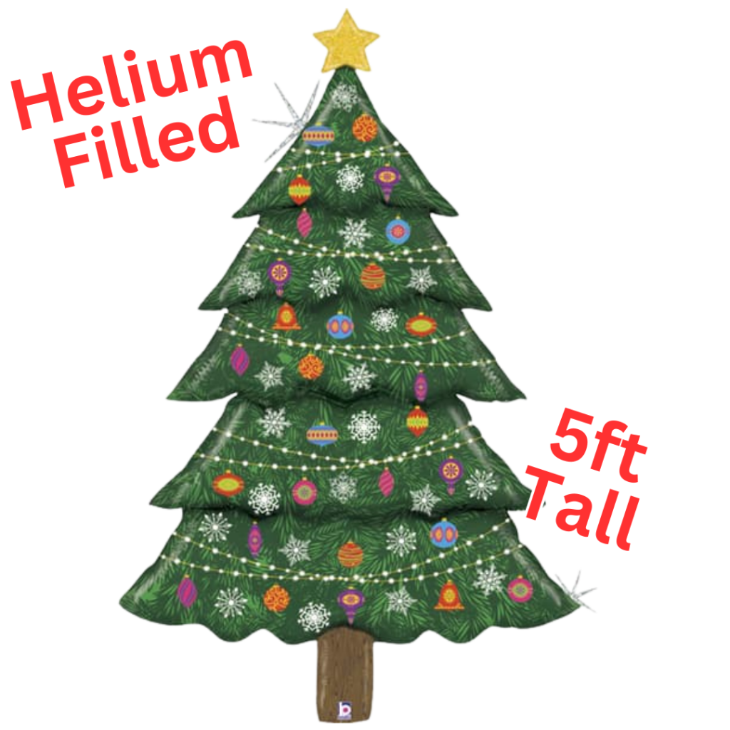 Christmas Tree Balloon | Cardiff Balloons | Seasonal Balloons