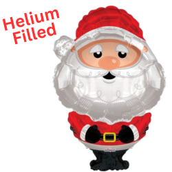 Helium Filled Large Santa Balloon