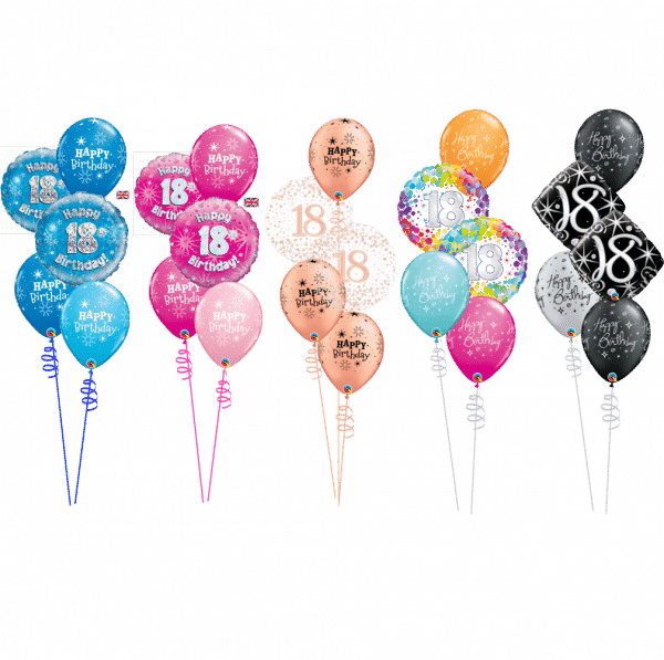 18th Birthday Balloon Bouquet