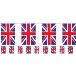 Union Jack 10 Meter Long Party Bunting From Cardiff Balloons