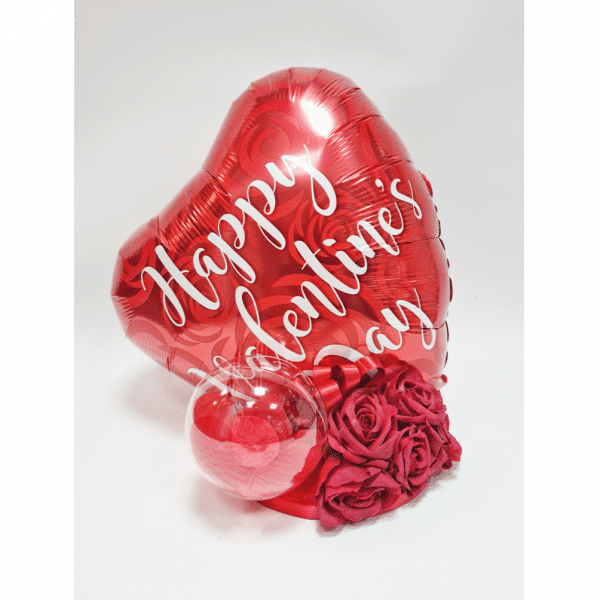 Happy Valentines Day Rose Display
