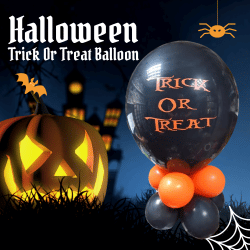 Halloween Trick Or Treat Balloon From Cardiff Balloons