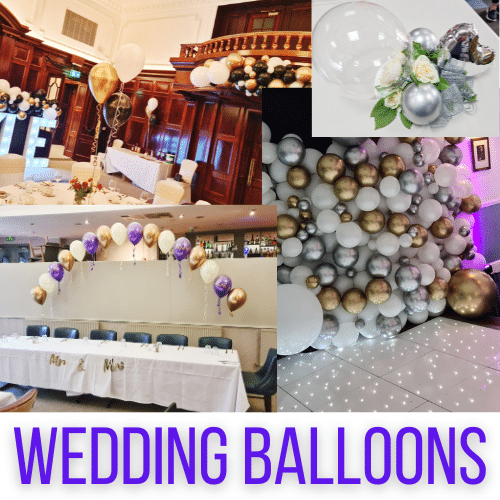 Wedding Balloons For Every Sized Wedding At Cardiff Balloons