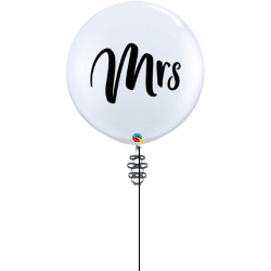 Large Helium Filled MRS Balloon From Cardiff Balloons