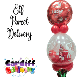 Elf Parcel Delivery Balloon From Cardiff Balloons