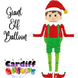 Giant Elf Balloon From Cardiff Balloons
