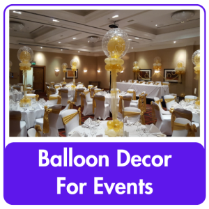 Balloon Decor Available From Cardiff Balloons