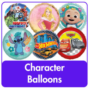 Character Balloons Available From Cardiff Balloons