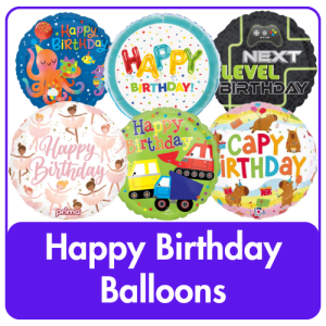 Childrens Happy Birthday Balloons Available From Cardiff Balloons