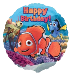 Finding Nemo Birthday Foil Balloon From Cardiff Balloons