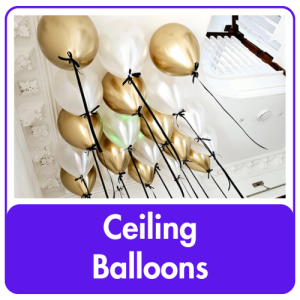 Helium Filled Ceiling Balloons Available From Cardiff Balloons