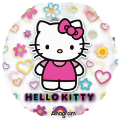 Hello Kitty Clear Supershape Balloon From Cardiff Balloons