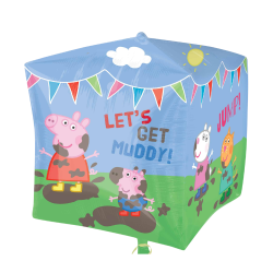 Peppa Pig Cubez Balloon From Cardiff Balloons