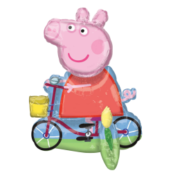 Peppa Pig Free Standing Balloon From Cardiff Balloons