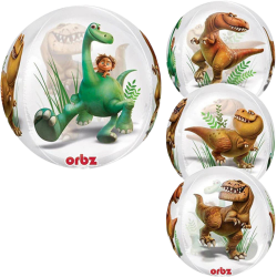 The Good DInosaur Clear Orbz Balloon From Cardiff Balloons