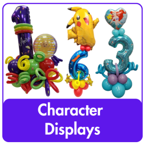Character Balloon Displays At Cardiff Balloons