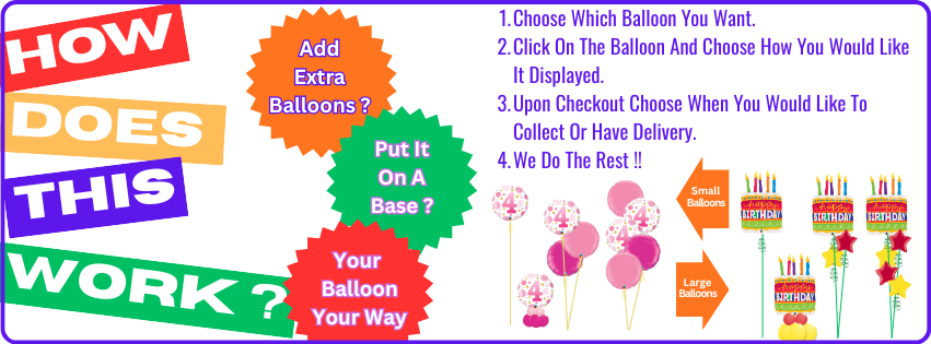 Choose Your Balloon Your Way At Cardiff Balloons