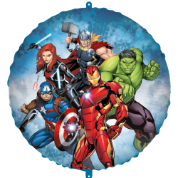 Marvel Avengers Round Foil Balloon From Cardiff Balloons