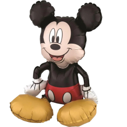 Mickey Mouse Sitting Air Filled Balloon