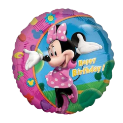 Minnie Mouse Birthday Balloon From Cardiff Balloons