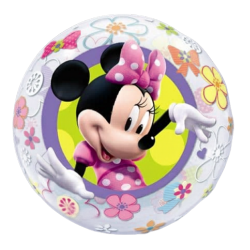 Minnie Mouse Bubble Balloon From Cardiff Balloons