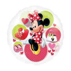 Minnie Mouse Clear Supershape Foil Balloon