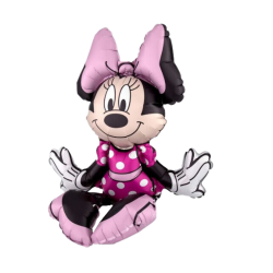 Minnie Mouse Sitting Foil Balloon From Cardiff Balloons