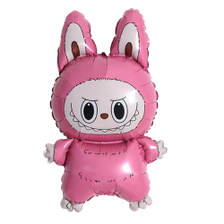 Pink Labubu Bad Bunny Balloon