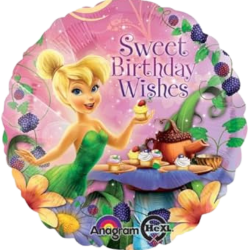 Tinkerbell Birthday Foil Balloon