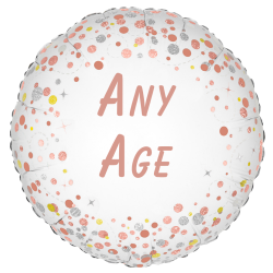 Any Age Rose Balloon