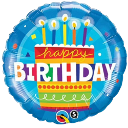 Birthday Cake Happy Birthday Balloon