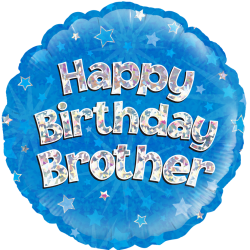 Brother Happy Birthday Balloon