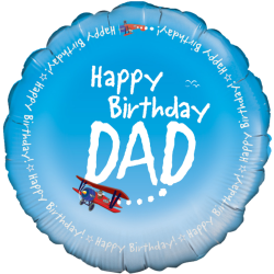 Dad Happy Birthday Balloon