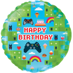 Gaming Blox Happy Birthday Balloon