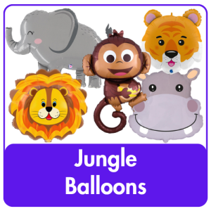 Jungle Themed Balloons From Cardiff Balloons