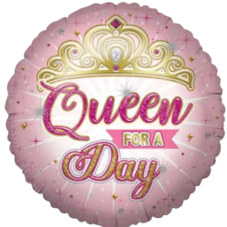 Queen For A Day Birthday Supershape Balloon
