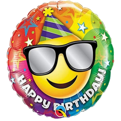 Sun Glasses Happy Birthday Balloon