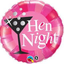 Pink Hen Night Foil