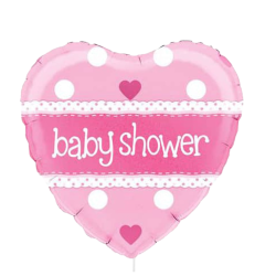 Pink Heart Baby Shower