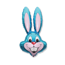 Blue Bunny Foil Balloon