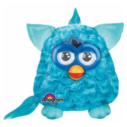 Blue Furby Foil Balloon