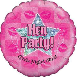 Pink Hen Party Foil