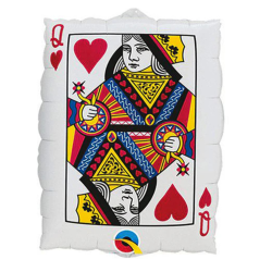 Queen Card Foil Balloon