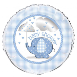 Blue Elephant Baby Shower
