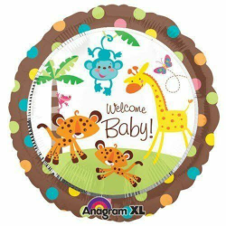 Safari Welcome Baby Balloon